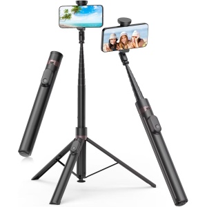TONEOF Auto-Open Rechargeable Phone Tripod